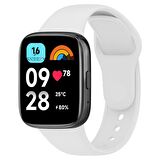 Sneezy Xiaomi Redmi Watch 3 Active Uyumlu PureLux Soft Silikon Kordon