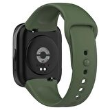 Sneezy Xiaomi Redmi Watch 3 Active Uyumlu PureLux Soft Silikon Kordon