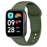 Sneezy Xiaomi Redmi Watch 3 Active Uyumlu PureLux Soft Silikon Kordon