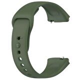 Sneezy Xiaomi Redmi Watch 3 Active Uyumlu PureLux Soft Silikon Kordon
