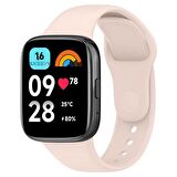 Sneezy Xiaomi Redmi Watch 3 Active Uyumlu PureLux Soft Silikon Kordon
