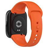 Sneezy Xiaomi Redmi Watch 3 Active Uyumlu PureLux Soft Silikon Kordon