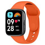 Sneezy Xiaomi Redmi Watch 3 Active Uyumlu PureLux Soft Silikon Kordon