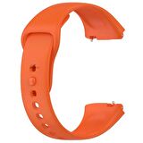 Sneezy Xiaomi Redmi Watch 3 Active Uyumlu PureLux Soft Silikon Kordon