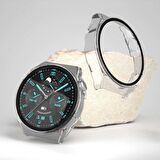 Sneezy Huawei Gt3 Pro 46mm PC Sert Kasa Ve Ekran Koruyucu