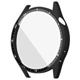 Sneezy Huawei Watch Gt3 46mm PC Sert Kasa Ve Ekran Koruyucu