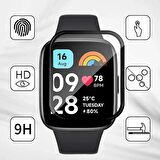 Sneezy Xiaomi Redmi Watch 3 İle Uyumlu Polymer Temperli Nano 0.5 mm Watch Ekran Koruyucu