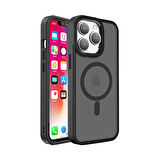 Sneezy İphone 15 İle Uyumlu Magnetic Matte Prism Kapak