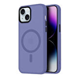 Sneezy İphone 14 İle Uyumlu Magnetic Matte Prism Kapak