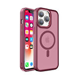 Sneezy İphone 13 Pro İle Uyumlu Magnetic Matte Prism Kapak