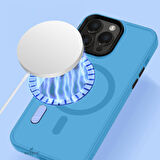 Sneezy İphone 13 İle Uyumlu Magnetic Matte Prism Kapak