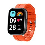 Sneezy Xiaomi Redmi Watch 3 Active İle Uyumlu NovaGT Supreme Silikon Kordon