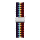 Sneezy Apple Watch 42-44-45-49mm İle Uyumlu Metal Klips Solo Fiberlink Örgü Kordon