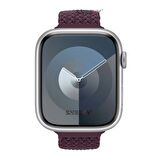 Sneezy Apple Watch 42-44-45-49mm İle Uyumlu Metal Klips Solo Fiberlink Örgü Kordon