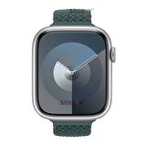 Sneezy Apple Watch 42-44-45-49mm İle Uyumlu Metal Klips Solo Fiberlink Örgü Kordon