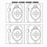 Sneezy Apple Watch 42-44-45-49mm İle Uyumlu Metal Klips Solo Fiberlink Örgü Kordon