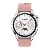 Huawei Watch GT2 Elite-Sport-Classic 46mm-GT2 Pro 22mm Uyumlu Metal Klips Solo Fiberlink Örgü Kordon