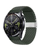 Sneezy Honor Magic Watch 2 Watch Magic Watch Gs3 22mm Uyumlu Metal Klips Solo Fiberlink Örgü Kordon