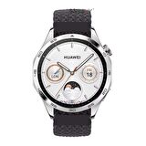 Sneezy Huawei Watch Gt4 46mm İle Uyumlu 22mm Metal Klips Solo Fiberlink Örgü Kordon