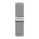 Sneezy Huawei Watch Gt4 46mm İle Uyumlu 22mm Metal Klips Solo Fiberlink Örgü Kordon
