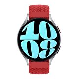 Sneezy Huawei Watch GT 3 Elegant Active 42mm Uyumlu 20mm Metal Klips Solo Fiberlink Örgü Kordon