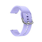 Sneezy Huawei Watch GT4 41mm İle Uyumlu 18mm PureLux Soft Tokalı Silikon Kordon