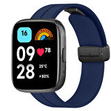 Sneezy Redmi Watch 3 Active Uyumlu Coastal Manyetik Tokalı Silikon Kordon