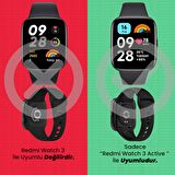 Sneezy Redmi Watch 3 Active Uyumlu FlexAir Supreme Silikon Kordon