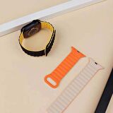Samsung Galaxy Watch 5 Pro r920 20mm Uyumlu 20mm Harmony Duo Magnetik Silikon Kordon