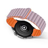 Huawei Watch GT 3 Elegant – Active 42mm Uyumlu 20mm Harmony Duo Magnetik Silikon Kordon