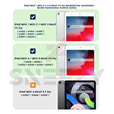 Apple iPad Mini 4.5.Nesil 7.9 İnç Kılıf ShockArmor Clear Köşe korumalı şeffaf tablet kılıfı
