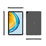Huawei Matepad T10/T10S 10.1 İnç Kılıf ShockArmor Clear Köşe korumalı şeffaf tablet kılıfı