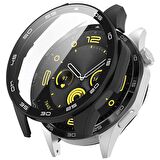 Sneezy Huawei Watch Gt4 46mm PC Sert Kasa Ve Ekran Koruyucu