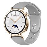 Sneezy Huawei Watch GT 4 41mm İle Uyumlu 18mm PureLux Soft Silikon Kordon