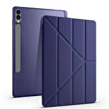 Samsung Galaxy Tab S7 Fe T735 / T737 / T730 12.4 İnç Katlanabilir Kalemlikli Standlı Akıllı Kılıf