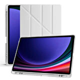 Samsung Galaxy Tab S9 Fe Plus X610 12.4 İnç Katlanabilir Kalemlikli Standlı Akıllı Kılıf