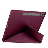 Samsung Galaxy Tab S9 Fe Plus X610 12.4 İnç Katlanabilir Kalemlikli Standlı Akıllı Kılıf