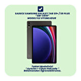 Samsung Galaxy Tab S9 Plus X810 12.4 İnç Katlanabilir Kalemlikli Standlı Akıllı Kılıf