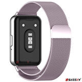 Sneezy Samsung Galaxy Fit 3 İle Uyumlu Woven Wire Tasarım Metal Hasır Kordon