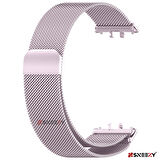 Sneezy Samsung Galaxy Fit 3 İle Uyumlu Woven Wire Tasarım Metal Hasır Kordon