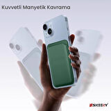 Sneezy İphone 13 Mini-13-13 Pro-13 Pro max Uyumlu Birinci Sınıf Magsafe Cüzdan Magsafe Deri Kartlık