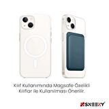 Sneezy İphone 13 Mini-13-13 Pro-13 Pro max Uyumlu Birinci Sınıf Magsafe Cüzdan Magsafe Deri Kartlık