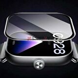 Sneezy Xiaomi Redmi Watch 4 Uyumlu Polymer Temperli Nano 0.5 mm Watch Ekran Koruyucu