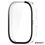 Sneezy Xiaomi Redmi Watch 4 Uyumlu PC Sert Kasa Ve Ekran Koruyucu