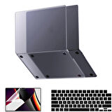 MacBook Air 13.3 İnç Kılıf M1 / A2337-A2179-A1932, için Dayanıklı Koruyucu Mat Plastik Sert Kılıf