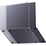 MacBook Air 13.6 İnç Kılıf M3-M2 / A3113-A2681, için Dayanıklı Koruyucu Mat Plastik Sert Kılıf