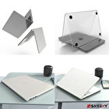 MacBook Pro 14.2 İnç Kılıf M1-M2-M3 A2442-A2779-A2992 için Dayanıklı Koruyucu Mat Plastik Sert Kılıf