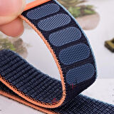 Xiaomi Mi Band 8 İle Uyumlu Hasır Nylon Akıllı Bileklik Kordon - Saat Kordonu