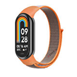 Xiaomi Mi Band 8 İle Uyumlu Hasır Nylon Akıllı Bileklik Kordon - Saat Kordonu
