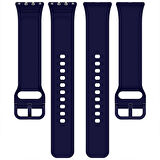 Sneezy Samsung Galaxy Fit 3 Kordon PureLux Soft Yumuşak Silikon Kordon Kayış